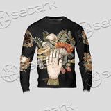 Green Witch Hand With All Seeing Eye SED-1113 Unisex Sweatshirt