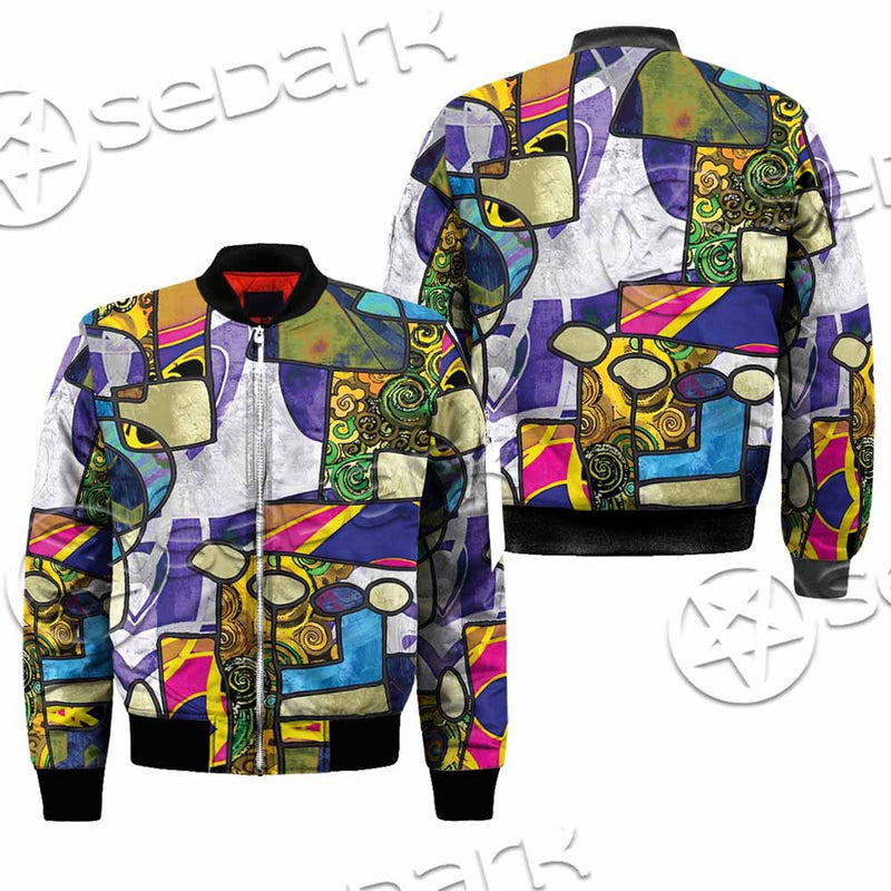 Abstract Psychedelic Fractal SED-1114 Jacket