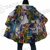 Abstract Psychedelic Fractal SED-1114 Cloak