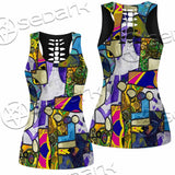 Abstract Psychedelic Fractal SED-1114 Women Tank Top