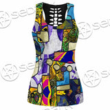 Abstract Psychedelic Fractal SED-1114 Women Tank Top