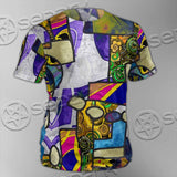 Abstract Psychedelic Fractal SED-1114 Unisex T-shirt