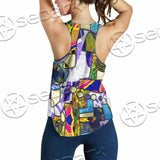 Abstract Psychedelic Fractal SED-1114 Women Tank Top