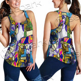Abstract Psychedelic Fractal SED-1114 Women Tank Top