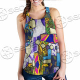 Abstract Psychedelic Fractal SED-1114 Women Tank Top