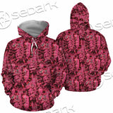 Psychedelic Purple Tie Dye Swirl SED-1116 Hoodie & Zip Hoodie