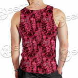 Psychedelic Purple Tie Dye Swirl SED-1116 Men Tank-tops