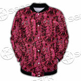Psychedelic Purple Tie Dye Swirl SED-1116 Button Jacket
