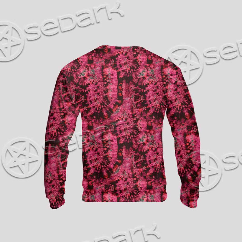 Psychedelic Purple Tie Dye Swirl SED-1116 Unisex Sweatshirt