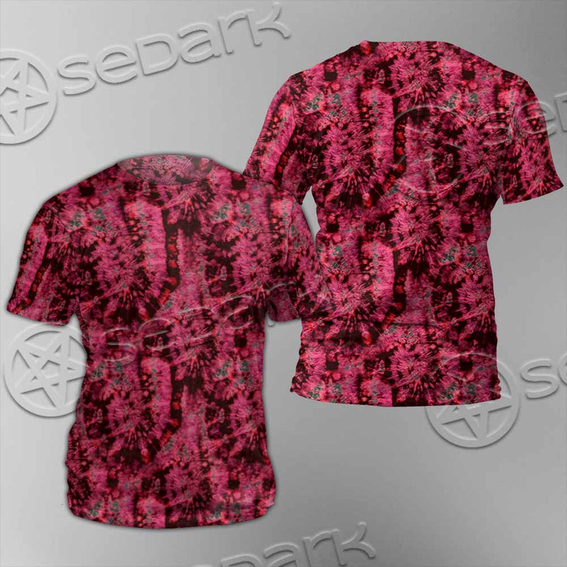 Psychedelic Purple Tie Dye Swirl SED-1116 Unisex T-shirt