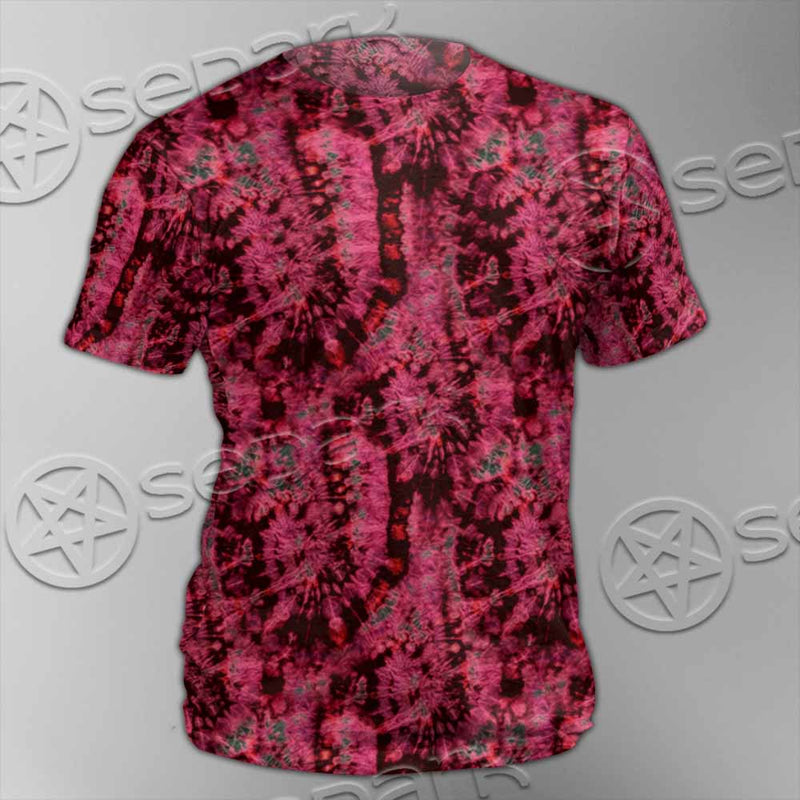 Psychedelic Purple Tie Dye Swirl SED-1116 Unisex T-shirt