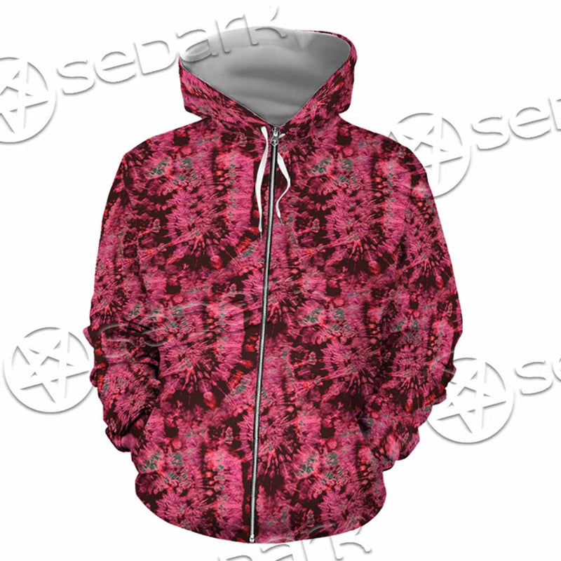 Psychedelic Purple Tie Dye Swirl SED-1116 Hoodie & Zip Hoodie