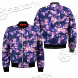 Purple And Pink Camo Organic Abstract Pattern SED-1117 Jacket