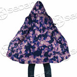 Purple And Pink Camo Organic Abstract Pattern SED-1117 Cloak