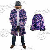 Purple And Pink Camo Organic Abstract Pattern SED-1117 Cloak
