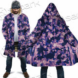 Purple And Pink Camo Organic Abstract Pattern SED-1117 Cloak