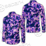 Purple And Pink Camo Organic Abstract Pattern SED-1117 Shirt Allover