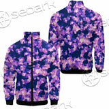 Purple And Pink Camo Organic Abstract Pattern SED-1117 Jacket