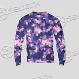 Purple And Pink Camo Organic Abstract Pattern SED-1117 Unisex Sweatshirt