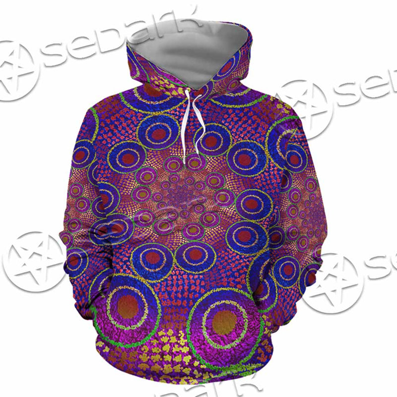 Aboriginal Art SED-1118 Hoodie & Zip Hoodie