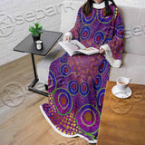 Aboriginal Art SED-1118 Sleeved Blanket