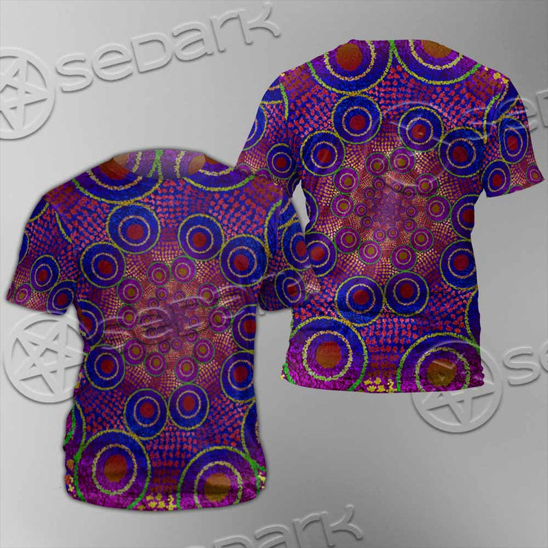 Aboriginal Art SED-1118 Unisex T-shirt
