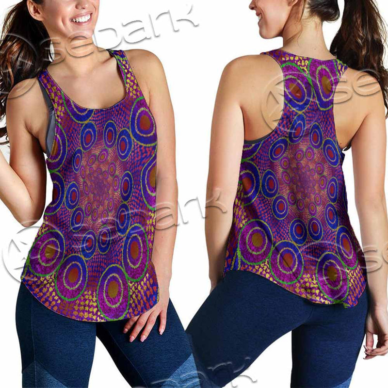 Aboriginal Art SED-1118 Women Tank Top