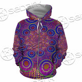 Aboriginal Art SED-1118 Hoodie & Zip Hoodie