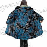Watercolor Roses, Peony And Leaves Seamless Pattern SED-1119 Cloak
