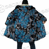 Watercolor Roses, Peony And Leaves Seamless Pattern SED-1119 Cloak