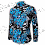Watercolor Roses, Peony And Leaves Seamless Pattern SED-1119 Shirt Allover