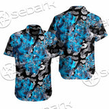 Watercolor Roses, Peony And Leaves Seamless Pattern SED-1119 Shirt Allover