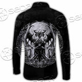 Baphomet Goat Head Hand Drawn SED-1120 Shirt Allover