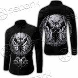 Baphomet Goat Head Hand Drawn SED-1120 Shirt Allover