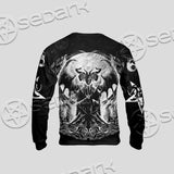 Baphomet Goat Head Hand Drawn SED-1120 Unisex Sweatshirt