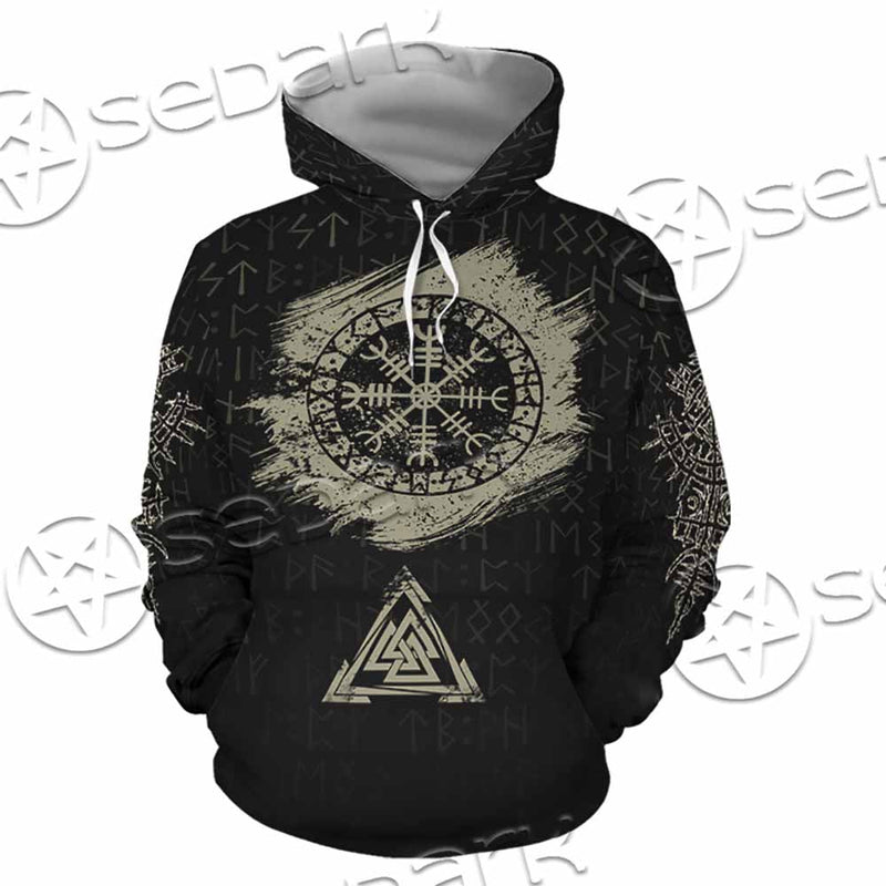 Viking Celtic Sacral Symbol. SED-1121 Hoodie & Zip Hoodie