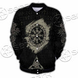 Viking Celtic Sacral Symbol. SED-1121 Button Jacket