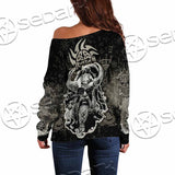 Norse Mythology SED-1126 Off Shoulder Sweaters