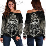 Norse Mythology SED-1126 Off Shoulder Sweaters