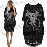 Triple Horn Of Odin SED-1127 Batwing Pocket Dress