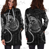 Viking Odin SED-1128 Hoodie Dress