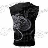 Viking Odin SED-1128 Zip Sleeveless Hoodie