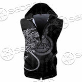 Viking Odin SED-1128 Zip Sleeveless Hoodie