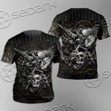 Nordic Rune Viking Odin Mjolnir SED-1129 Unisex T-shirt