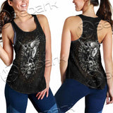 Nordic Rune Viking Odin Mjolnir SED-1129 Women Tank Top