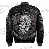 Odin Viking Warrior On A Runic SED-1130 Jacket