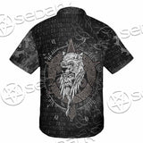 Odin Viking Warrior On A Runic SED-1130 Shirt Allover