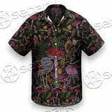 Gothic Woodland Mushroom SED-1131 Shirt Allover