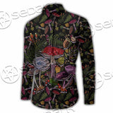 Gothic Woodland Mushroom SED-1131 Shirt Allover