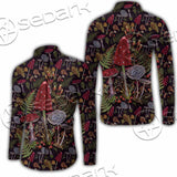 Gothic Mushrooms Seamless Pattern SED-1132 Shirt Allover